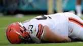 Browns lose starting center Harris for season, placed on IR