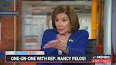 Irritated Pelosi Accuses MSNBC’s Katy Tur of Being ‘An Apologist for Trump’