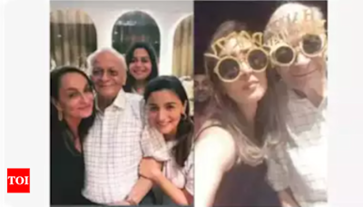 Alia Bhatt wishes late grandfather Narendra Nath Razdan a Happy Birthday, calls him her 'favorite storyteller' | Hindi Movie News - Times of India