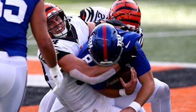 Primetime Bengals: New York Giants host Cincinnati on NBC Sunday Night Football in Week 6