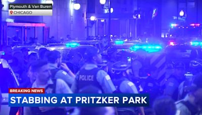 Stabbing in Chicago at Pritzker Park draws huge police response