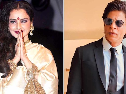 Shah Rukh Khan Once Fascinated Rekha With His Charming Behavior When He Woke Her Up To Witness A Beautiful...