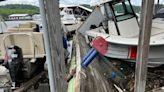 Lake Cumberland marina heavily damaged by storms