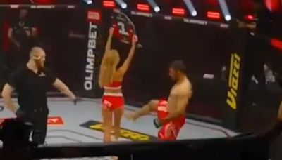 MMA: lutador iraniano é banido de eventos do HFC após chutar ring girl; veja vídeo