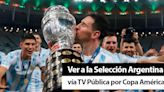 TV Pública EN VIVO por Internet - ver partidos de Argentina en la Copa América 2024