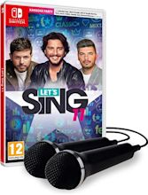 JUEGO NINTENDO SWITCH LET S SING 11 + 2 MICROS: Amazon.co.uk: PC ...