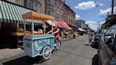 A colorful cart is rolling down Ninth Street Market and it wants to hear your stories