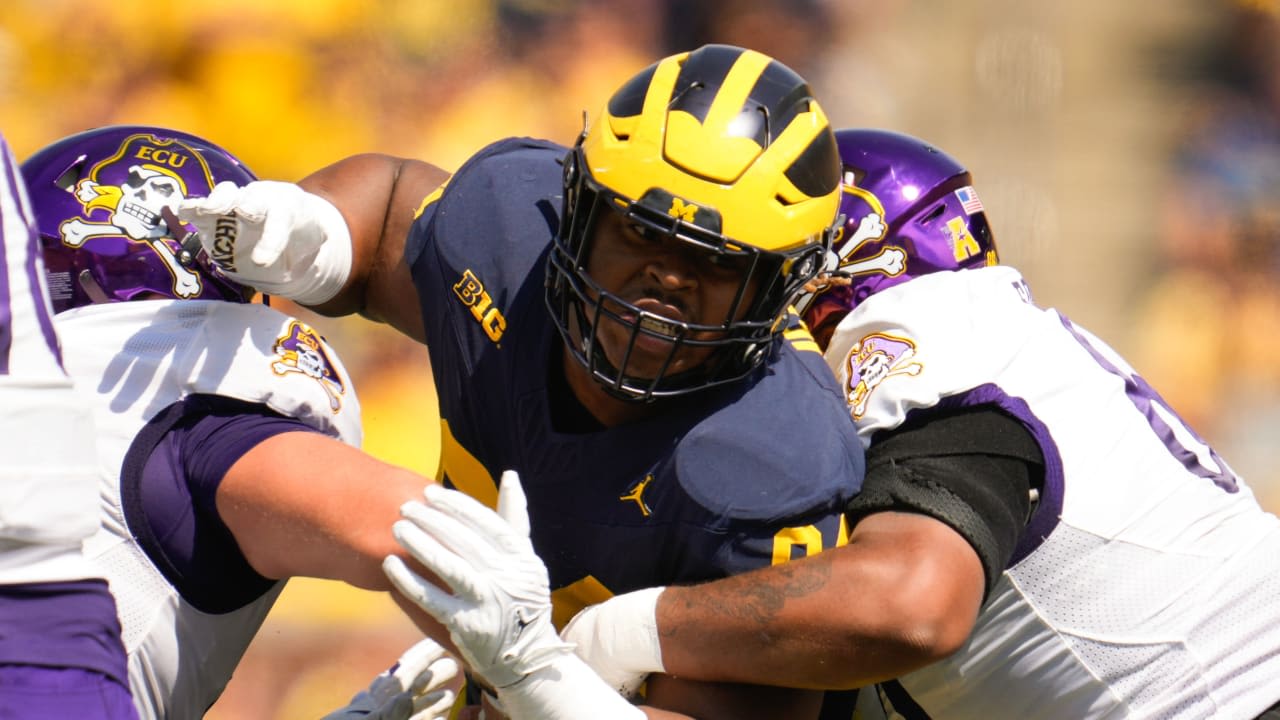 Bengals select Michigan DT Kris Jenkins, son of four-time Pro Bowler, with No. 49 pick in 2024 NFL Draft