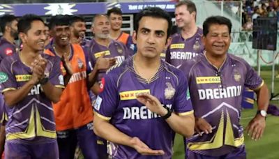 'Lagta hai yahi head coach, mentor sab hain': How Gautam Gambhir scripted KKR's win from dugout - Watch - Times of India