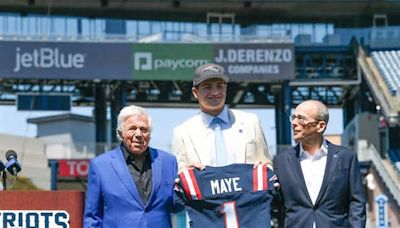 FIRST LOOK: Drake Maye Meets New England Patriots Nation