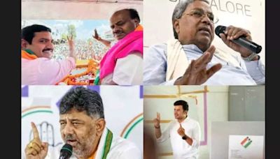 All eyes on Bengaluru as exit polls predict BJP-JD(S) dominance in Karnataka - Times of India