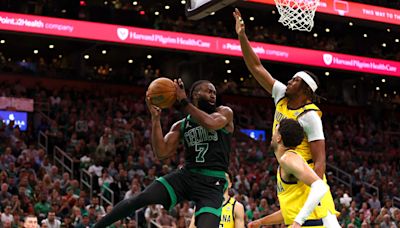 Jaylen Brown helps Celtics dismantle Pacers in Game 2 after All-NBA snub