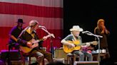 They couldn't stop the rain, though John Fogerty & Willie Nelson shined at Star Lake