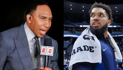 Stephen A. Smith Hysterically Calls Out Karl-Anthony Towns For Choosing LeBron James Over Michael Jordan As GOAT