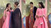 Aishwarya Rai Bachchan Fixes Aaradhya's Hair, Moves To Stop Wind On Her Face At Anant-Radhika Shubh Ashirwad Event