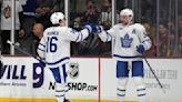 Auston Matthews scores 50th, 51st goals in hometown return to help Maple Leafs beat Coyotes, 6-3