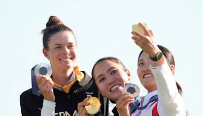 All of the women's golf Olympic medal winners from 2016, 2021, 2024