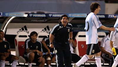 A 15 años del debut de Diego Maradona como DT de la Selección argentina por Eliminatorias y de Lionel Messi con la número 10 | Goal.com Colombia