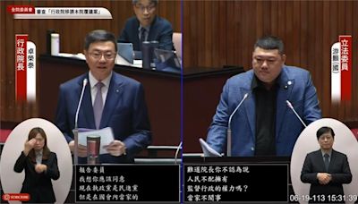 游顥要民進黨「當家不鬧事」 卓榮泰打臉：現在國會當家是韓國瑜