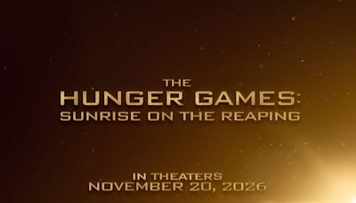 New HUNGER GAMES Movie About Haymitch Sets 2026 Release