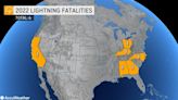 Rash of lightning strike deaths increases US yearly toll to 6