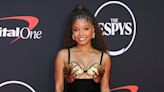 Halle Bailey flashes underboob in sexy mini-dress at The Espys in LA