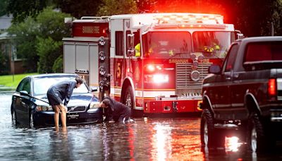 Tropical Storm Debby live updates: Historic 10-20 inches of rainfall expected