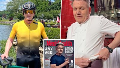 Gordon Ramsay details exactly what caused his scary bike accident that left half his body bruised