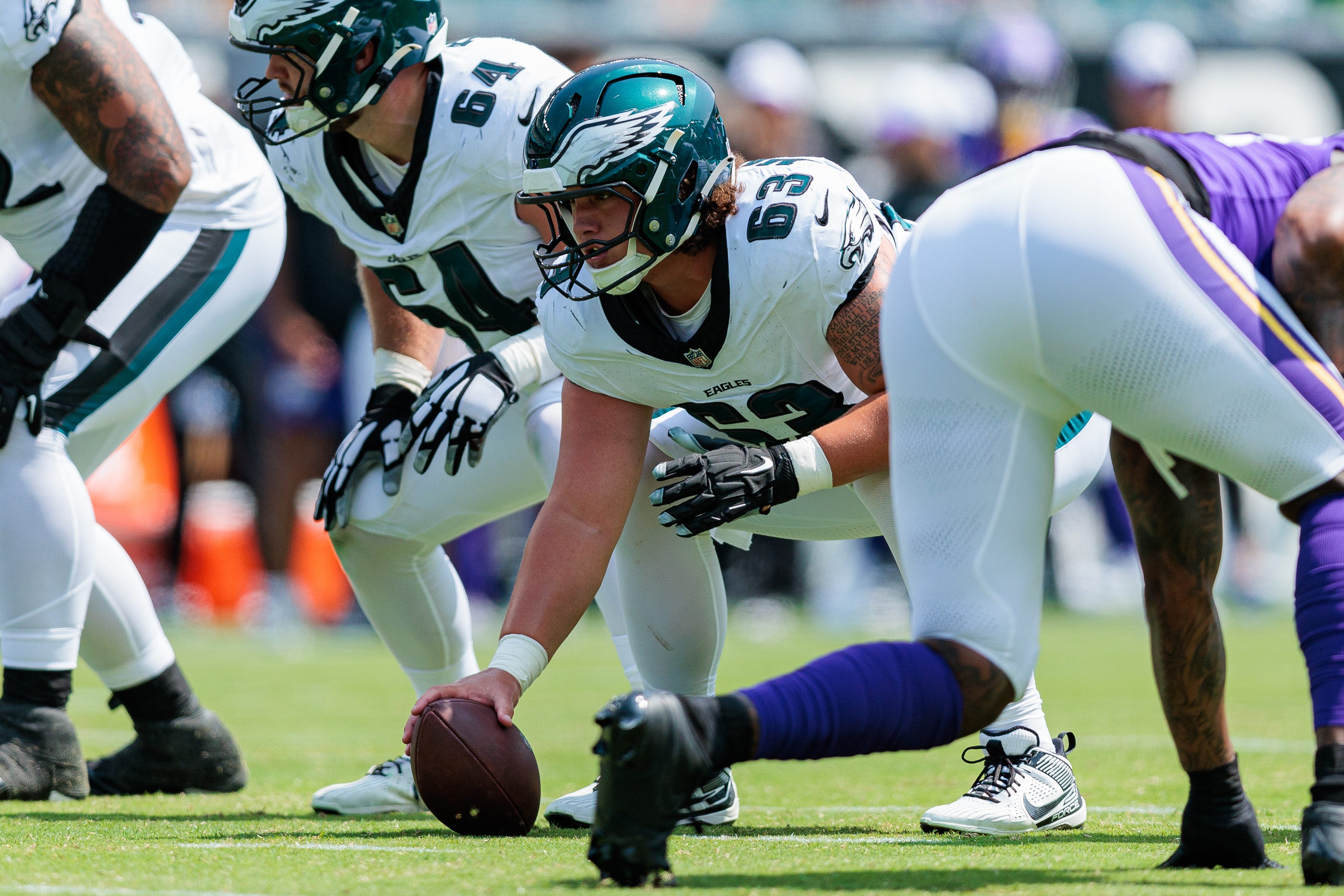 Rams are signing C Dylan McMahon off Eagles' practice squad