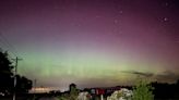 Vibrant display of the Northern Lights was seen in Central Illinois Friday Night