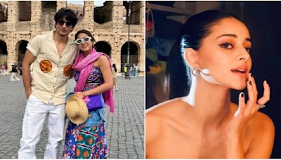 PICS: Sara Ali Khan enjoys ‘Roman holiday’ with bro Ibrahim, Ananya Panday 'happy' at Anant Ambani-Radhika Merchant’s cruise pre-wedding