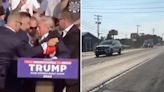 VIDEO: Secret Service-Led Donald Trump Motorcade Speeds Away After Assassination Attempt at Pennsylvania Rally