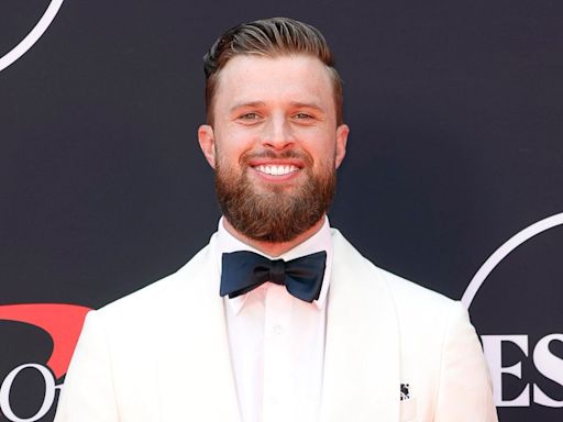 Harrison Butker Steps Out Solo on the 2024 ESPY Awards Red Carpet Exactly 2 Months After Controversial Speech