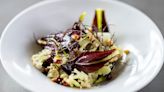 Shaved cauliflower salad with pine nuts and raisins recipe