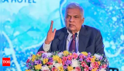 'I will contest ...': Wickremesinghe announces candidacy for Sri Lanka's presidential polls - Times of India