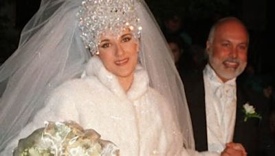 Céline Dion Wegen ihrem Hochzeitslook musste sie ins Krankenhaus