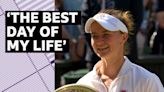 Wimbledon 2024 video: Krejcikova reacts to first Wimbledon title win