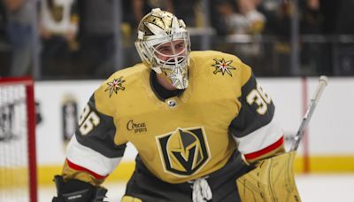Golden Knights pick up third-round draft selection after trading Logan Thompson to Capitals