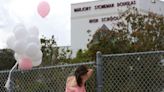 Parkland school shooting is reenacted with live gunfire after lawmakers tour the gruesome scene where 17 people were massacred