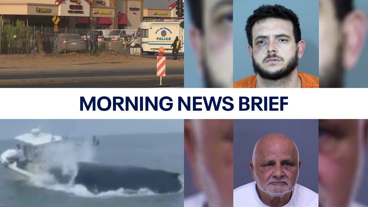 Deadly shooting & crash in Phoenix; man accused of indecent exposure at AZ movie theater l Morning News Brief