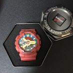 二手錶】 現貨 CASIO G-SHOCK 卡西歐 紅色 紅樂高 原廠 GA-110FC-1A(非AES.REMIX)