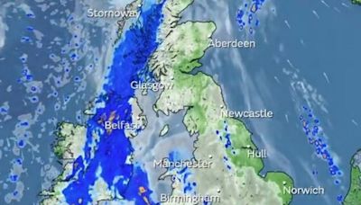 Exact time heatwave to end and heavy rain will fall – and where will be hit most