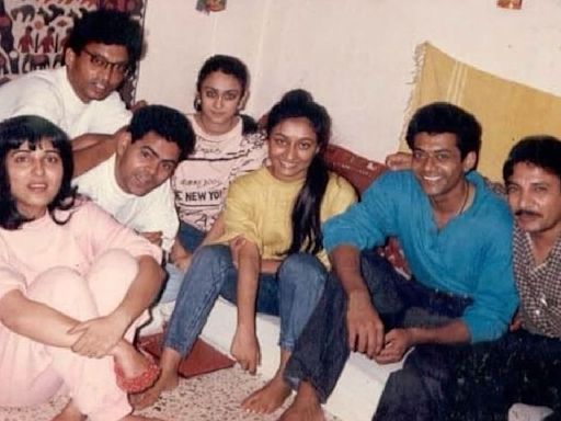 Irrfan Khan, Sutapa Sikdar, Sanjay Mishra and Navneet Nishan's old pic from 1992 is PURE GOLD; fans go 'wow'