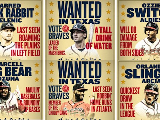 2024 MLB All-Star Game: Your votes are ‘wanted’ to send Braves players to Texas