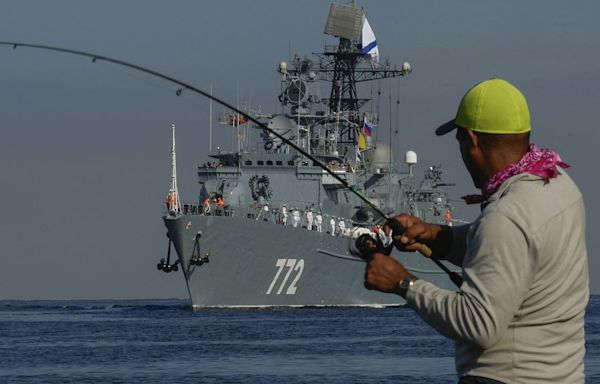 Three warships from Russia's Baltic Fleet dock in Cuba, purpose of visit unknown