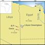 libyan desert glass Map