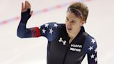 Jordan Stolz adds speed skating worlds gold, one race from another sweep