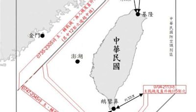 中共解放軍四面圍台「聯合戰備警巡」 36共機8共艦擾台