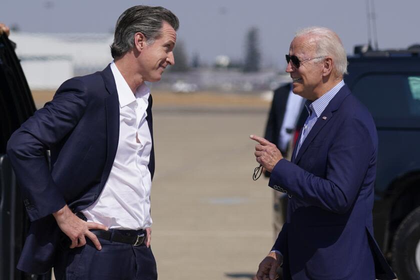 What President Biden's decision means for Gavin Newsom