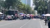 CNTE marcha, otra vez, en CDMX; plantón, afirma, continuará en el Zócalo